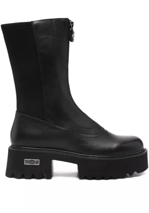 Cult zip-up platform boots - Black