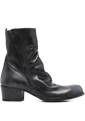 Shoto 45mm zip-fastening boots - Blue