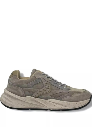 Voile Blanche Club22 suede panelled trainers - Grey