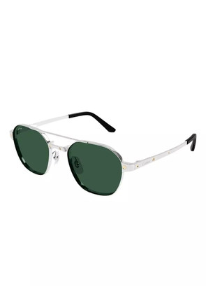 Cartier Eyewear pilot-frame sunglasses - Grey