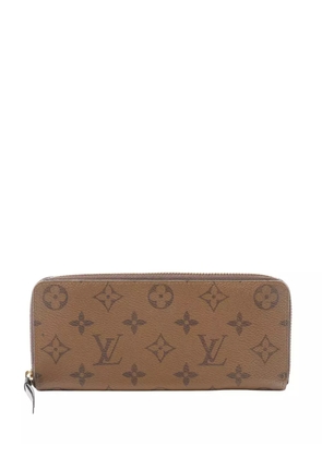 Louis Vuitton Pre-Owned 2007-2025 Monogram Reverse Clemence Zippy Wallet long wallets - Brown