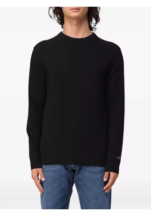 Woolrich crew-neck lambswool sweater - Black