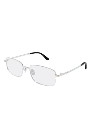 Cartier Eyewear rectangle-frame glasses - Grey