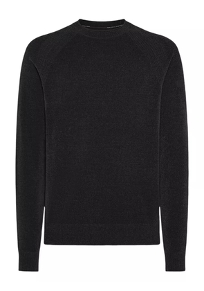 RRD velvet round sweater - Black