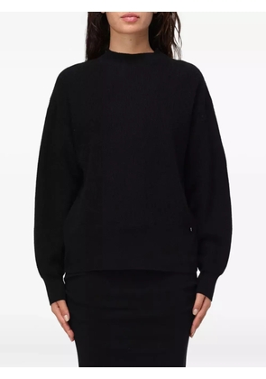 LIU JO open-back pearl-button top - Black