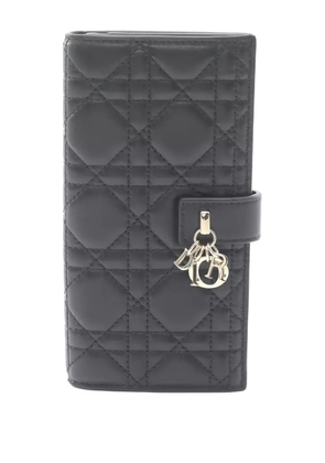 Christian Dior Pre-Owned 2020s Canage bi-fold long wallet - Black