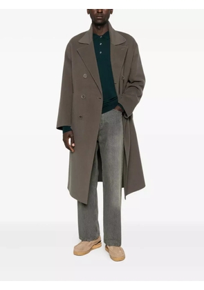 John Smedley long-sleeve polo shirt - Green