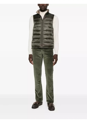 Herno zip-up quilted jacket - Green