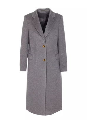 Tagliatore buttoned cashmere coat - Grey