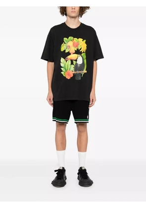 Melt graphic-print T-shirt - Grey