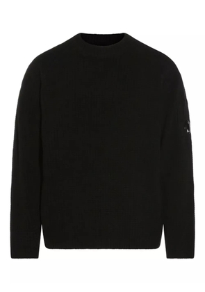 C.P. Company Lens-detail sweater - Black