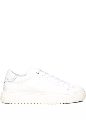 Giuliano Galiano Mars Crock leather sneakers - White