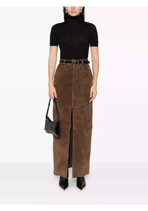 GOES BOTANICAL short-sleeve roll-neck sweater - Black