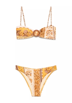 ZIMMERMANN Lucky Bamboo Ring bikini - Yellow