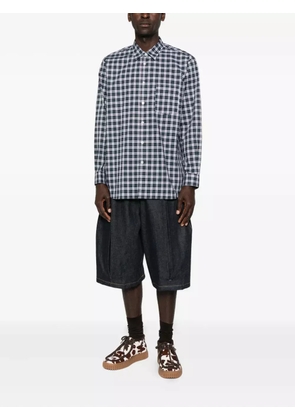 Comme Des Garçons Shirt check-pattern shirt - Green