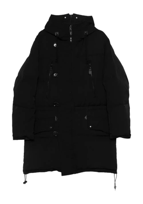 Yohji Yamamoto Pre-Owned 1990s drawstring-hood coat - Black