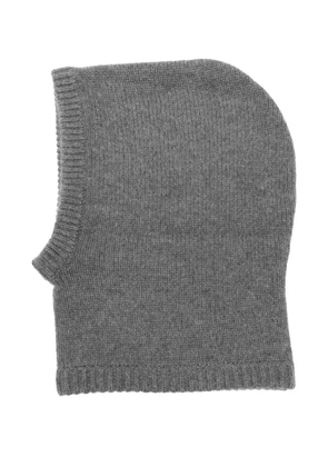 Soft Goat fine-knit balaclava - GREY
