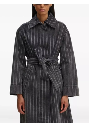 Day Birger Et Mikkelsen Hobbes striped coat - Black