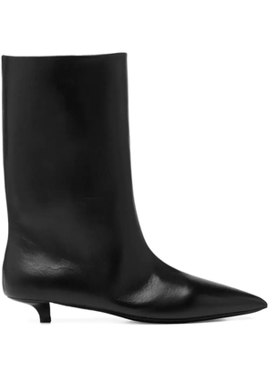 Marsèll Spino pointed-toe leather boots - Black