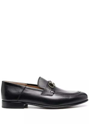 Ferragamo 20mm Ottone Gancini-buckle loafers - Black