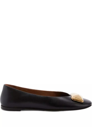 Giuseppe Zanotti Georgia Stone ballet flats - Black