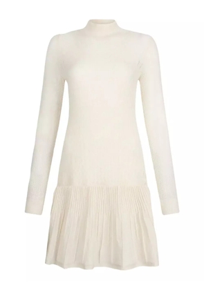 LIU JO lace stitc dress - White