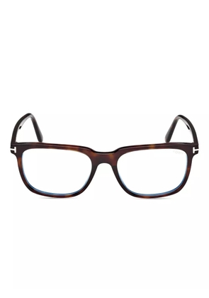 TOM FORD Eyewear square-frame glasses - Brown