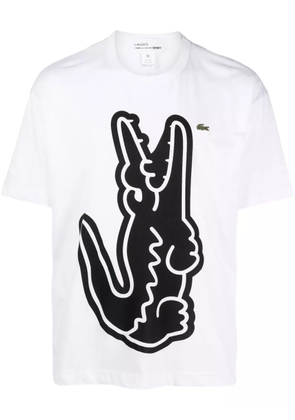 Comme Des Garçons Shirt logo-print cotton T-shirt - White