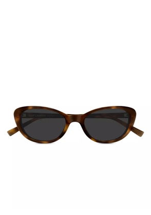 Saint Laurent Eyewear cat-eye sunglasses - Brown