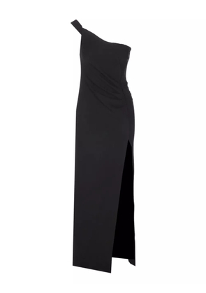 Ele one-shoulder maxi dress - Black