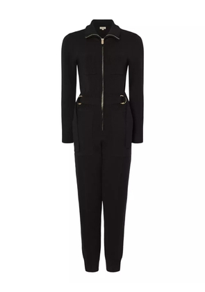 Temperley London Napoleon knit jumpsuit - Black