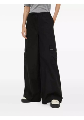 Résumé cargo wide-leg trousers - Black