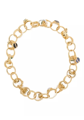 Medea Edwardian ring-chain necklace - Gold