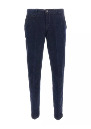 Briglia 1949 tailored velvet trousers - Blue