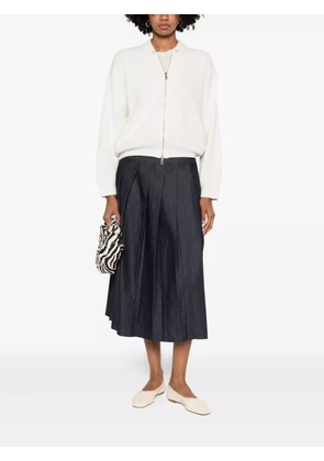 Fabiana Filippi zip-up cardigan - White