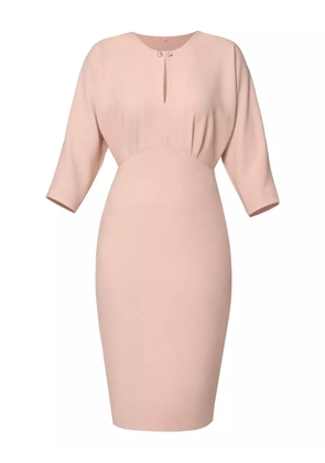 AMALIN Amelia keyhole dress - Pink