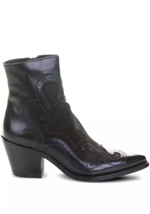 ducanero pointed-toe ankle boots - Black