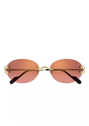 Cartier Eyewear round-frame sunglasses - Gold
