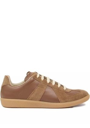 Maison Margiela Replica leather sneakers - Brown
