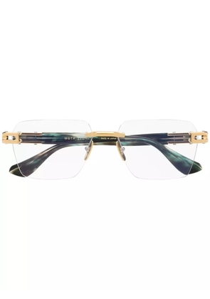 Dita Eyewear rimless square-frame glasses - Black