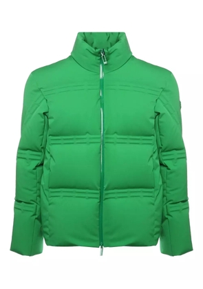 Moncler zip-up padded coat - Green