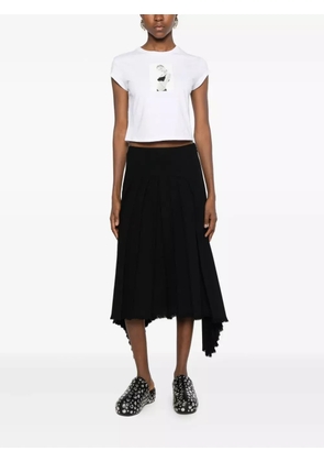 Calvin Klein graphic-print T-shirt - AA Brillant white