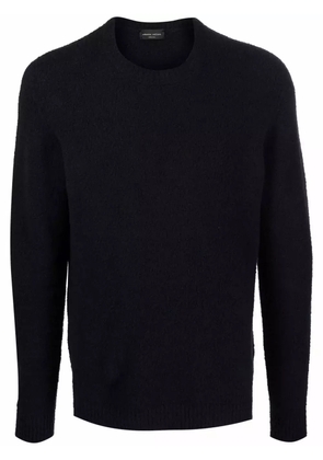 Roberto Collina crew-neck knitted jumper - Blue