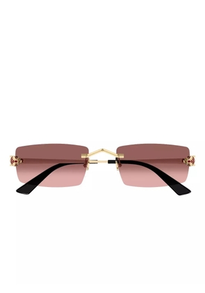 Cartier Eyewear Panthère de Cartier sunglasses - Gold