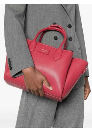 Emporio Armani logo-patch tote bag - Red