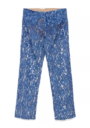 RAME floral-lace trousers - Blue