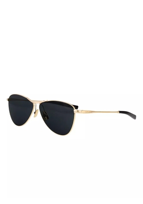 Saint Laurent Eyewear Vesper pilot-frame sunglasses - Gold