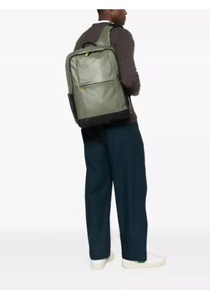 Mandarina Duck logo-print backpack - Green