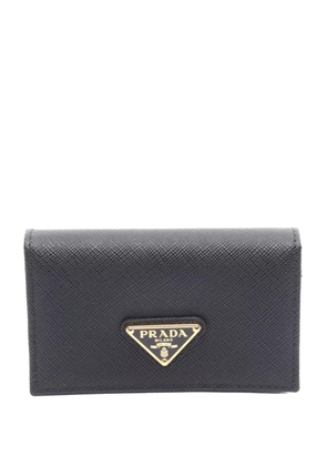 Prada Pre-Owned 2013-2025 Saffiano card holder - Black