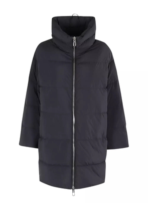 Duno Shiva Africa funnel-neck coat - Black